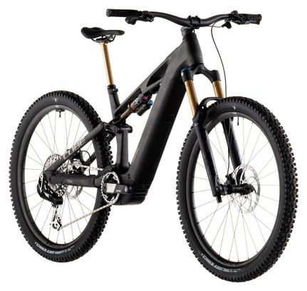 VTT Électrique Tout-Suspendu Cube Stereo Hybrid One44 HPC SLT 800 Sram XX Eagle AXS 12V 800 Wh 27.5'' Gris Noir Carbon Grid 2026