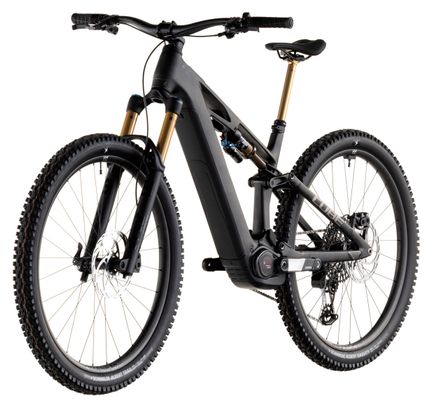 VTT Électrique Tout-Suspendu Cube Stereo Hybrid One44 HPC SLT 800 Sram XX Eagle AXS 12V 800 Wh 27.5'' Gris Noir Carbon Grid 2026