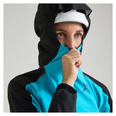 Giacca impermeabile Montura Magica Prometeo Turchese da donna