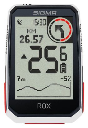 GPS computer Sigma ROX 4.0 Cardio Pack Wit