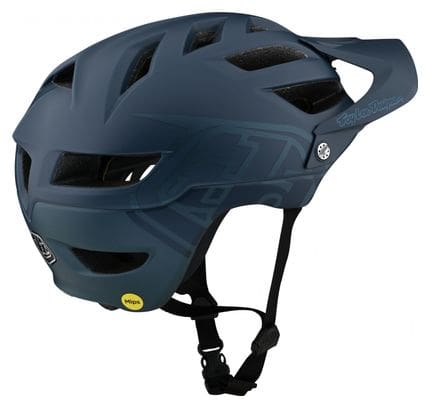 Troy Lee Designs A1 Mips CLASSIC SLATE Helm Blau
