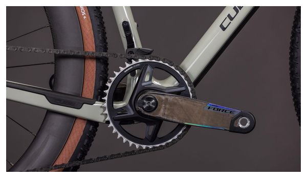 Vélo Cube Nuroad C:62 SLX reedbeige chrome 2026