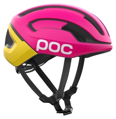 Casque Route Poc Omne Air Mips Rose/Jaune