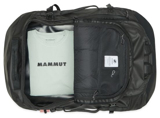 Mochila de viaje Mammut Cargo 140 L, color negro