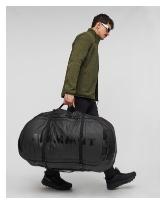 Mochila de viaje Mammut Cargo 140 L, color negro