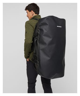 Mochila de viaje Mammut Cargo 140 L, color negro