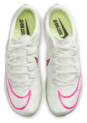 Chaussures d'Athlétisme Unisexe Nike Air Zoom Maxfly Blanc Rose Jaune