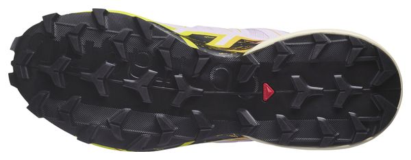 Salomon Speedcross 6 Violet Geel Dameshardloopschoenen