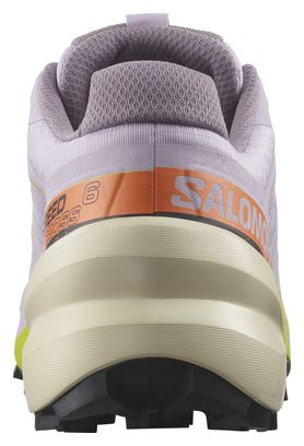 Salomon Speedcross 6 Violet Geel Dameshardloopschoenen