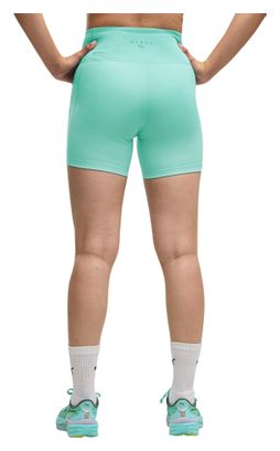 Pantaloncini da ciclismo Puma x Hyrox Essentials verdi da donna