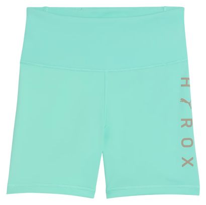 Pantaloncini da ciclismo Puma x Hyrox Essentials verdi da donna