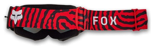 Maschera Fox Main Impression Junior - Lente Fluorescent Red Spark