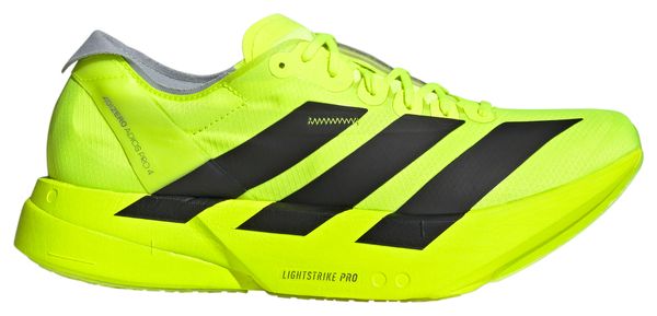 Chaussures Running adidas Adizero Adios Pro 4 Jaune/Noir Homme