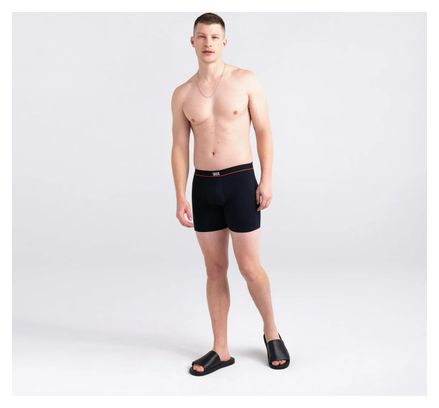 SAXX Non Stop Stretch Cotton Black Men's Boxer 3-Pack