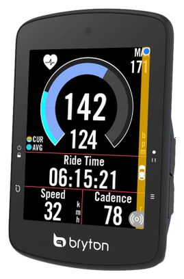 Ordenador GPS Bryton Rider S510+ Cinturón cardio/sensor de cadencia/sensor de velocidad