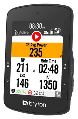 Compteur GPS Bryton Rider S510 T + Ceinture Cardio/Capteur Cadence/Capteur Vitesse