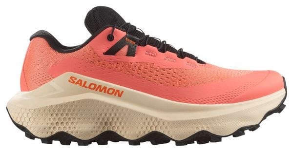 Chaussures Trail Salomon Ultra Glide 3 Corail Femme