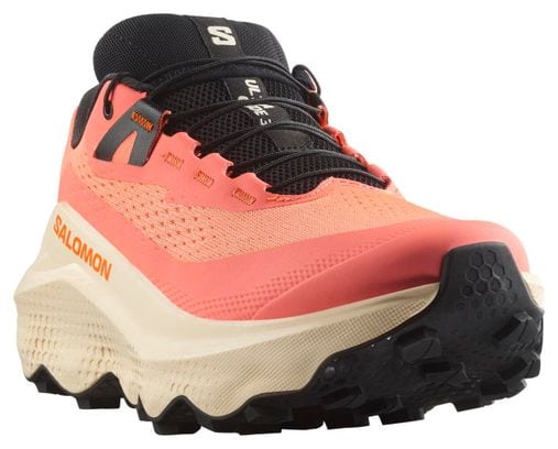 Chaussures Trail Salomon Ultra Glide 3 Corail Femme