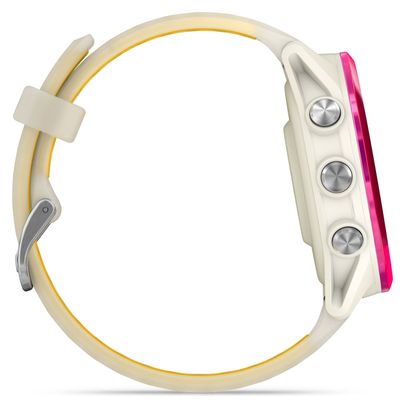 Garmin Forerunner 570 GPS Horloge - 42 mm Roze Aluminium Beige
