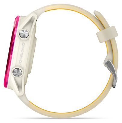 Garmin Forerunner 570 GPS Horloge - 42 mm Roze Aluminium Beige