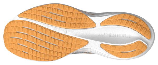 Chaussures Running Mizuno Wave Rider 29 Gris/Orange Homme