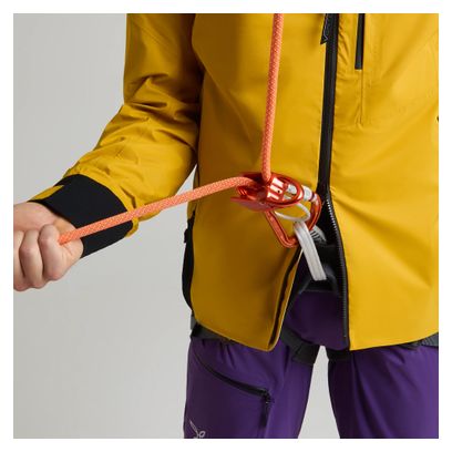 Montura Vertigo 3L Giacca impermeabile gialla da uomo