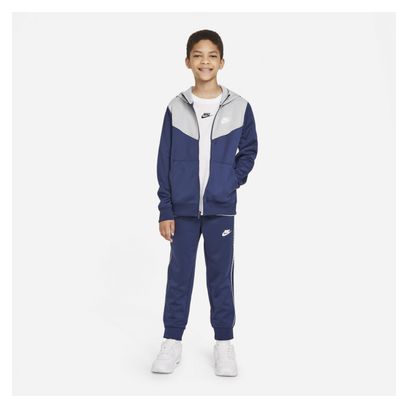 Nike Kinder Sportswear Repeat Hose Blau