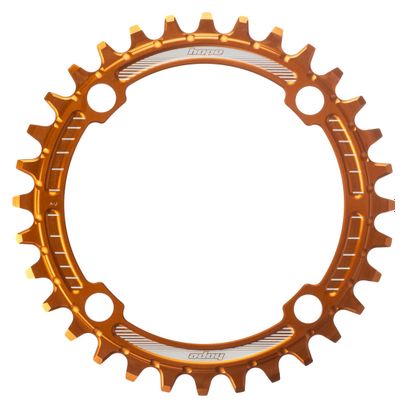 Hope Retainer 104 BCD Narrow Wide Chainring for Shimano 12S Drivetrains Orange