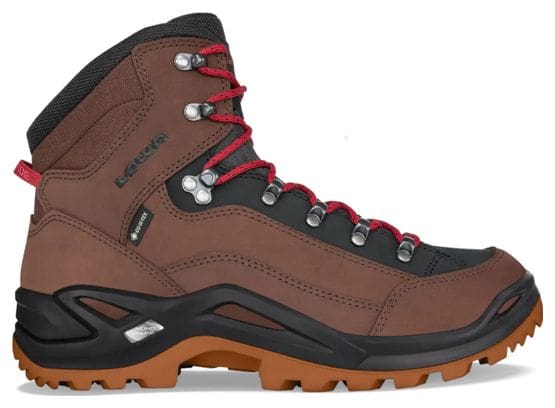 Chaussures de Randonnée Lowa Renegade GTX Mid Rouge