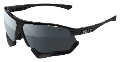 Lunettes SCICON Aerocomfort XL Noir Brillant / Gris Miroir