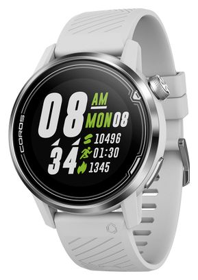 Montre GPS Coros Apex 42 mm Blanc Argent