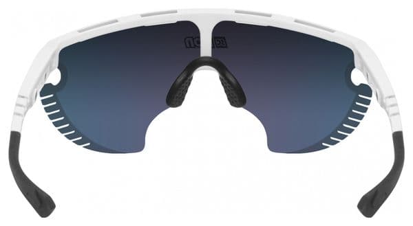 Scicon Sports Aerowing Lamon Lunettes De Soleil De Performance Sportive (Multimirror Bleu Scnpp/Luminosité Blanche)