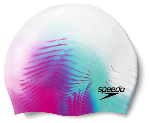 Speedo Dig Printed Pink Swim Cap