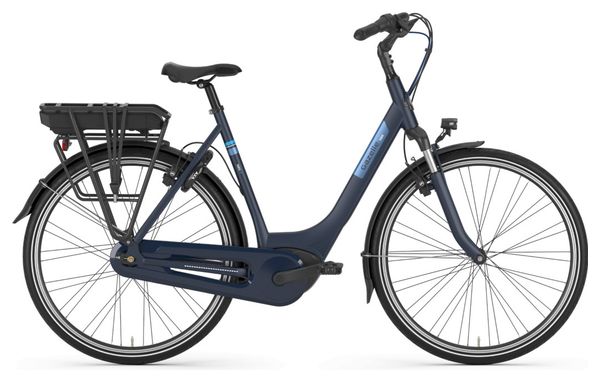 Gazelle Paris C7 HMB L Hybrid City Bike Shimano Nexus 7S 300 Wh 700 mm Navy Blue 2020