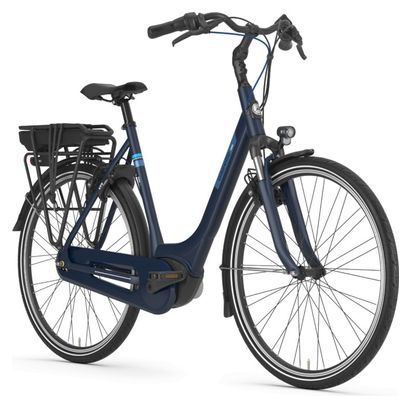 Gazelle Paris C7 HMB L Hybrid City Bike Shimano Nexus 7S 300 Wh 700 mm Navy Blue 2020