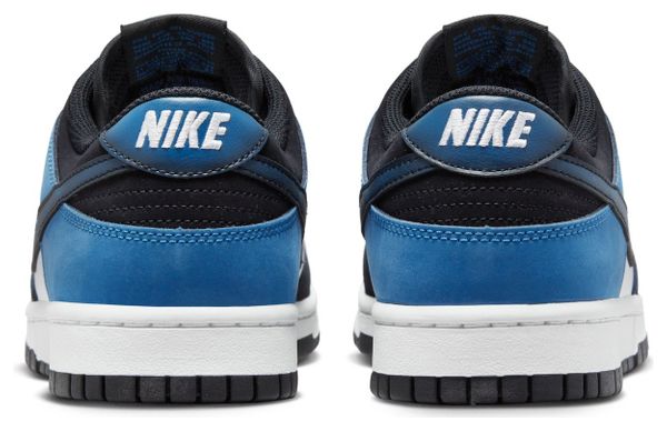 Chaussures Nike Sportswear Dunk Low Retro NAS Noir Blanc Bleu