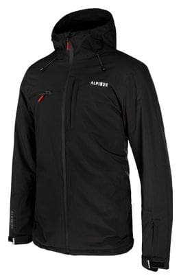 Veste hiver de randonnée Alpinus Causses noir - Homme