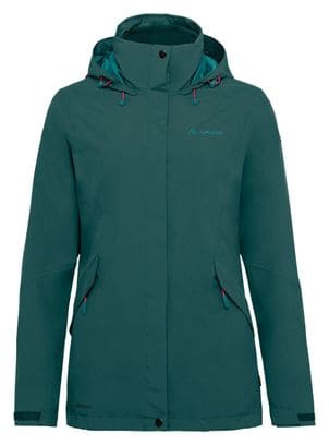 Vaude Rosemoor Dames 3-in-1 Jas Groen