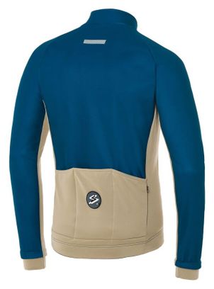 Spiuk Top Ten Membrane Long Sleeve Jacket Blue/Beige