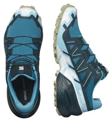 Zapatillas Trail <strong>Running Salomon Speedcross 6 Azul</strong>, Mujer