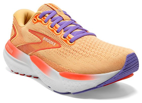 Chaussures Running Brooks Glycerin 21 Corail Femme