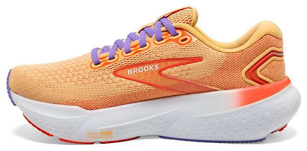 Chaussures Running Brooks Glycerin 21 Corail Femme