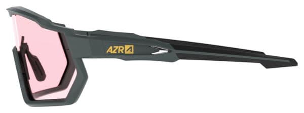 Lunettes AZR Kromic Pro Race RX Carbone Mat/Noir / Ecran Rose Photochromique 