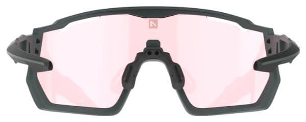 AZR Kromic Pro Race RX Matte Carbon/Black / Pink Photochromic Lens