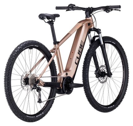 Cube Reaction Hybrid Performance 500 Electric Hardtail MTB Shimano Alivio 9S 500 Wh 27.5'' Metallic Brown 2023