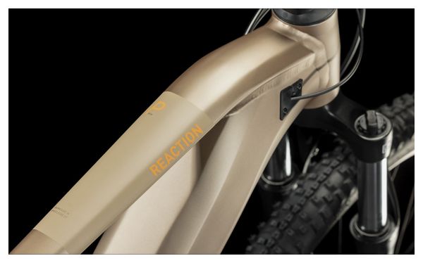 Cube Reaction Hybrid Performance 500 Electric Hardtail MTB Shimano Alivio 9S 500 Wh 27.5'' Metallic Brown 2023