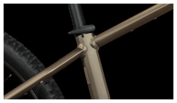 Cube Reaction Hybrid Performance 500 Electric Hardtail MTB Shimano Alivio 9S 500 Wh 27.5'' Metallic Brown 2023