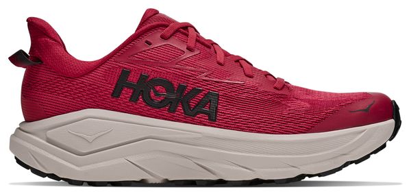 Hoka Challenger 8 Red Men's Trail Running Shoes