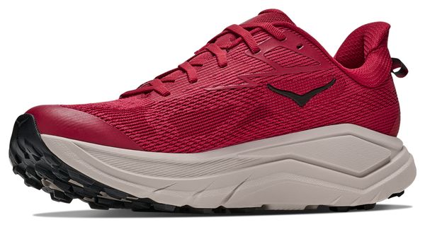 Hoka Challenger 8 Red Men's Trail Running Shoes