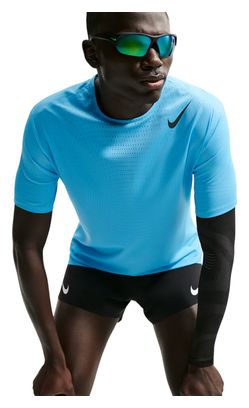 Maglietta da corsa Nike AeroSwift blu da uomo
